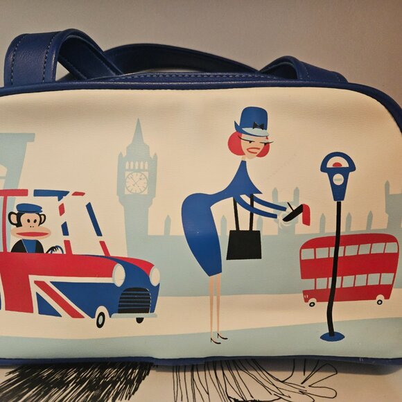 SHAG for Paul Frank JULIUS AND RITA UK Vinyl Handbag Rare limited edition w tags - Picture 2 of 15